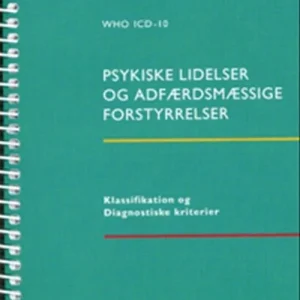 Psykiske lidelser og adfærdsmæssige forstyrrelser