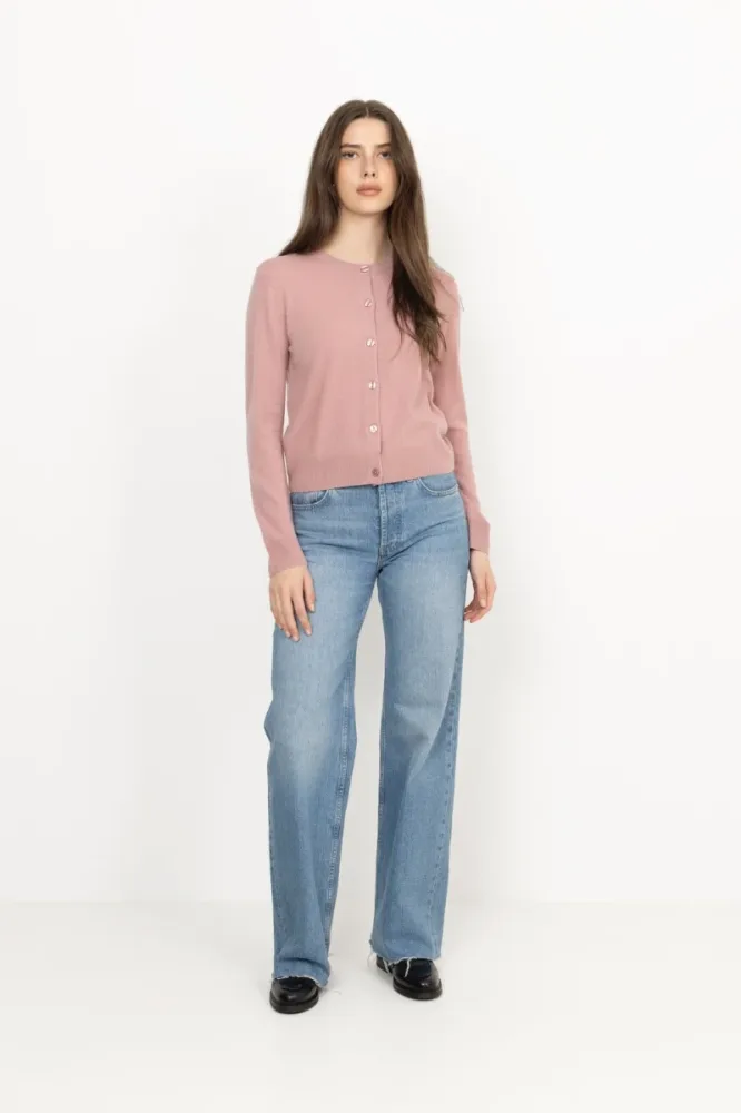 Saboston Cardigan - Orchid Haze Mel. - Bilde 2