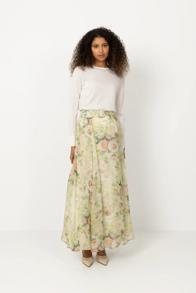 Organza Maxi Skirt - Watercolour Dreams - Bilde 2