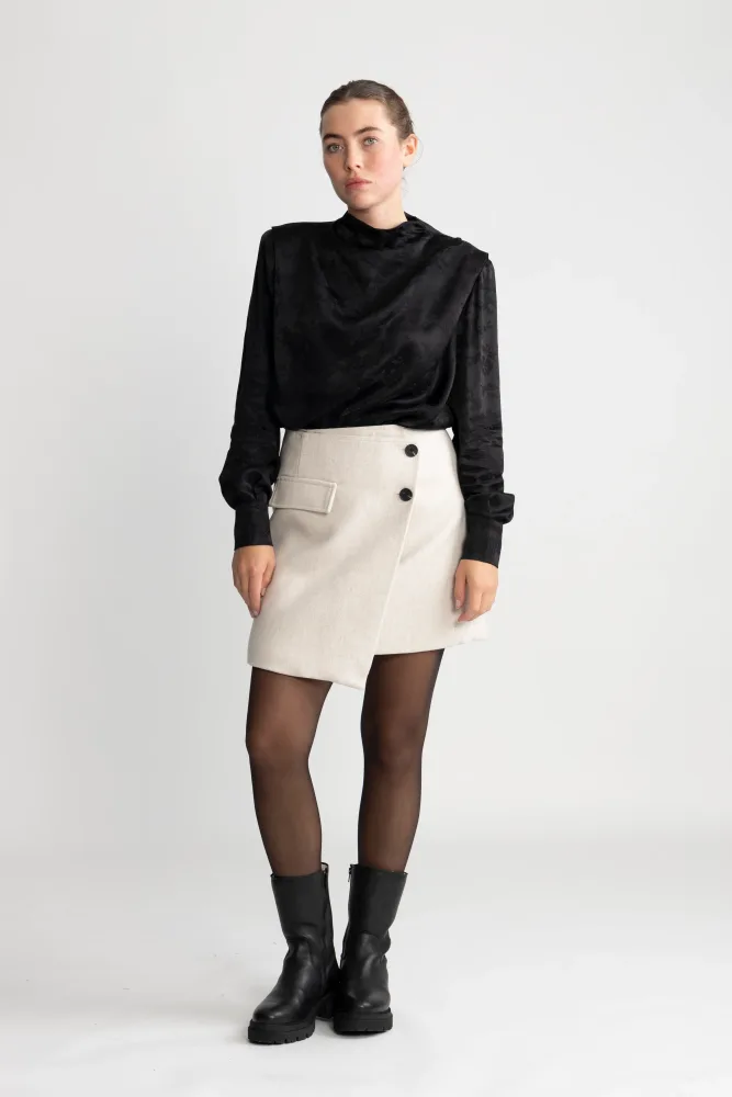 Yassemana Hw Skirt - Perfectly Pale - Bilde 2