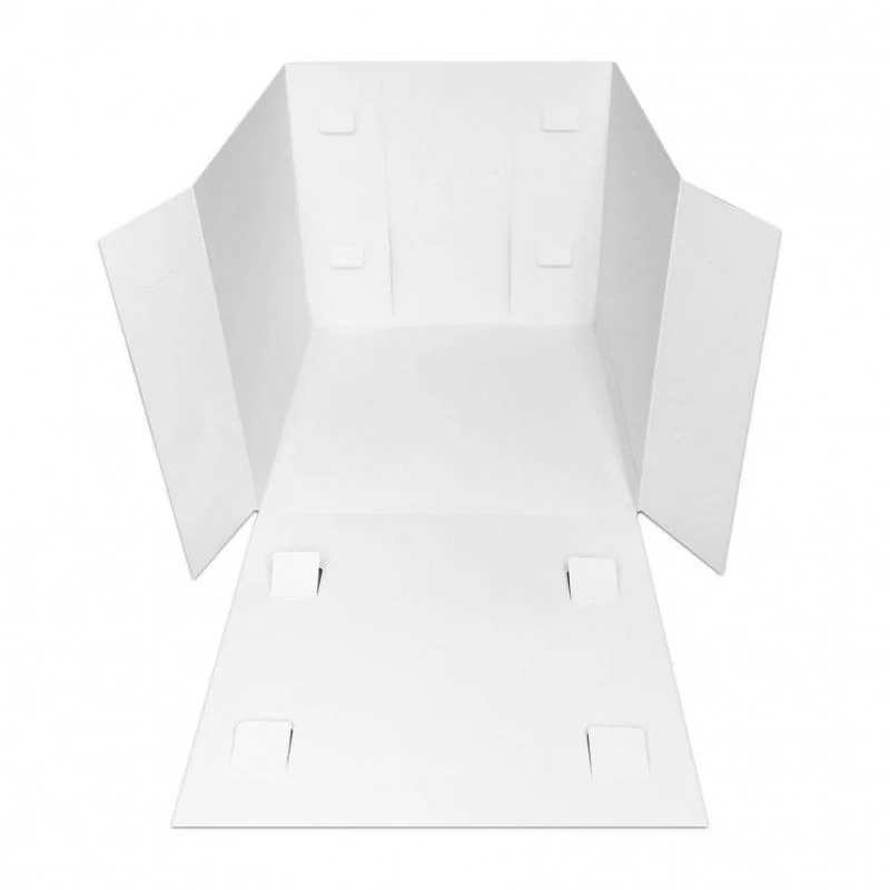 Kakeeske med vindu -Marmor- 32x32x30cm pk/5 - Bilde 2