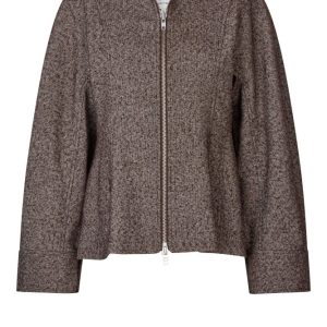 Arbor Fitted Jacket – Chocolate Plum