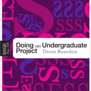 Doing Your Undergraduate Project Doing Your Undergraduate Project