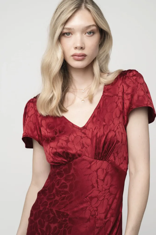 Marley Jacquard - Red - Bilde 3