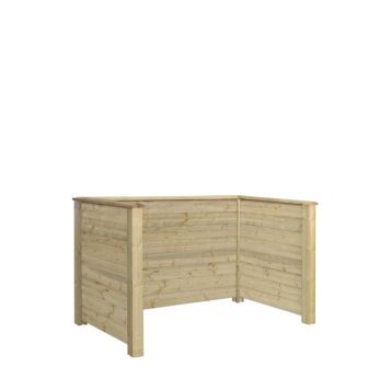 AVFALLSSKJUL PLUS PLANK M/TRESTOLPER PEFC 194xX97X108CM AVFALLSSKJUL PLUS PLANK M/TRESTOLPER PEFC 194xX97X108CM