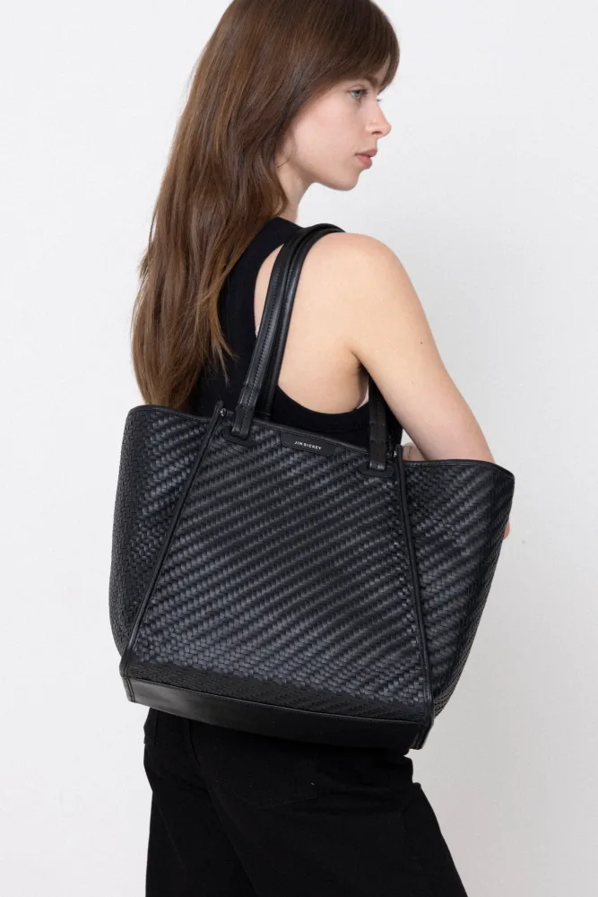 Allround Tote W Braided - Black - Bilde 3