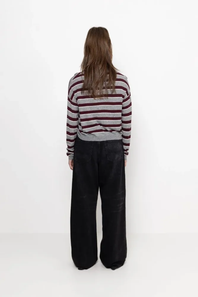 Miley Knit Collar - Fudge - Bilde 3