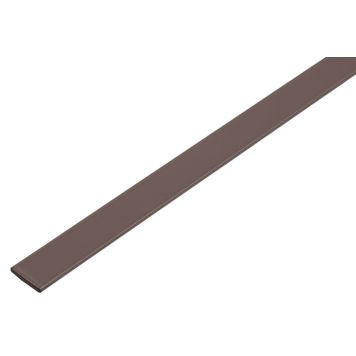 FLATJERN GAH ALBERTS ALUMINIUM GRÅ 14,5X1000MM