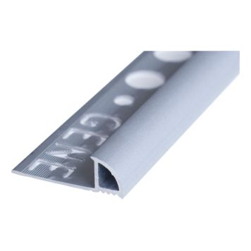 FLISLIST RUND BLANK ALUMINIUM 8 MM 2,5M FLISLIST RUND BLANK ALUMINIUM 8 MM 2,5M