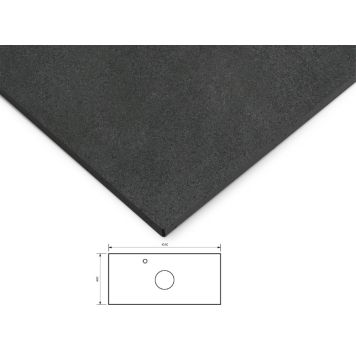 BENKEPLATE SVEDBERGS SKIFFER 100X45 SENTRUM BENKEPLATE SVEDBERGS SKIFFER 100X45 SENTRUM