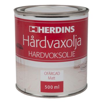 HARDVOKSOLJE HERDINS MATT 500ML HARDVOKSOLJE HERDINS MATT 500ML