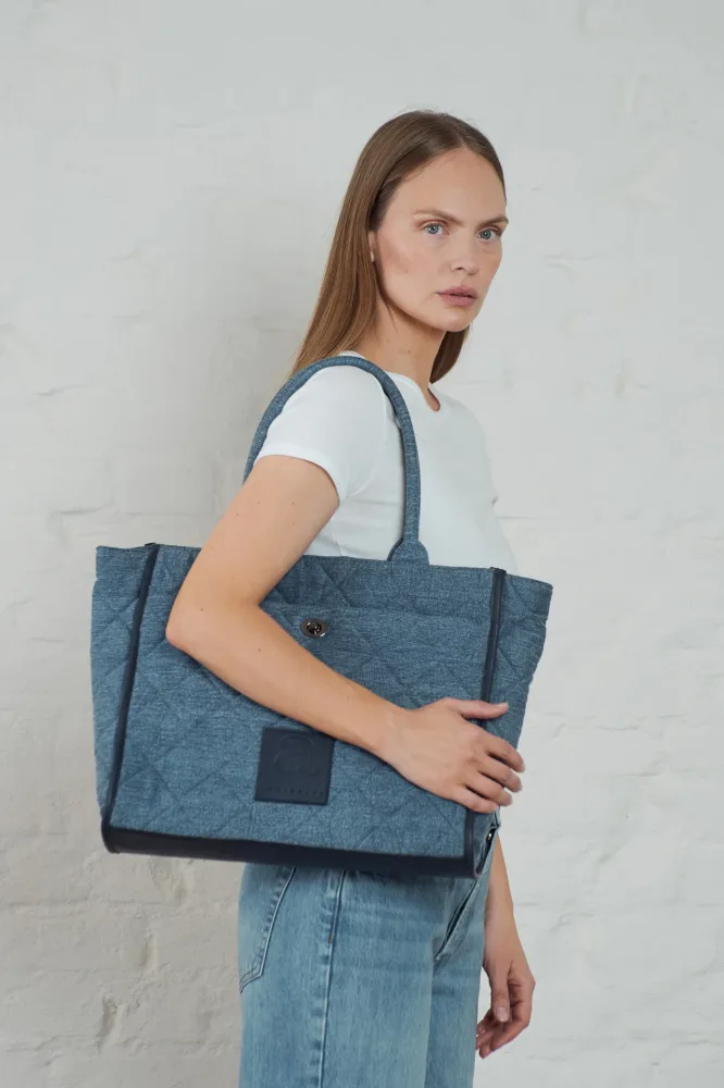Darcy Tote - Denim - Bilde 3