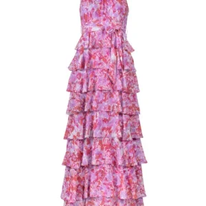 Angel Maxi Dress (Halterneck) – Lilac Dreams