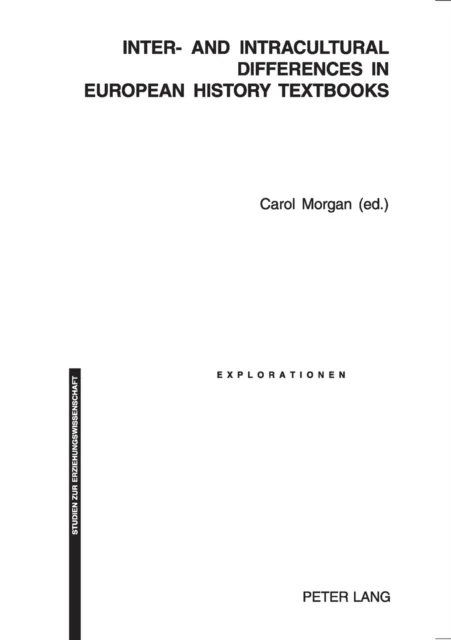 Inter- and Intracultural Differences in European History Textbooks