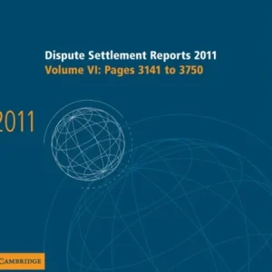 Dispute Settlement Reports 2011 Dispute Settlement Reports 2011