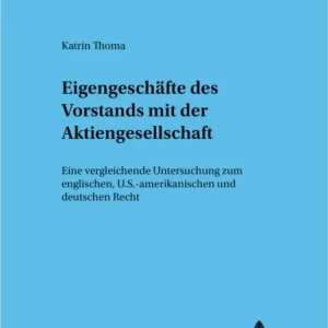 Eigengeschaefte Des Vorstands Mit Der Aktiengesellschaft