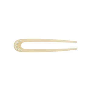 Pico Copenhagen – Sunny Crystal Hair Pin – Parchment