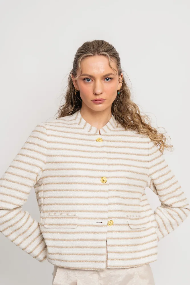 Camilla Blazer - Sand - Bilde 3