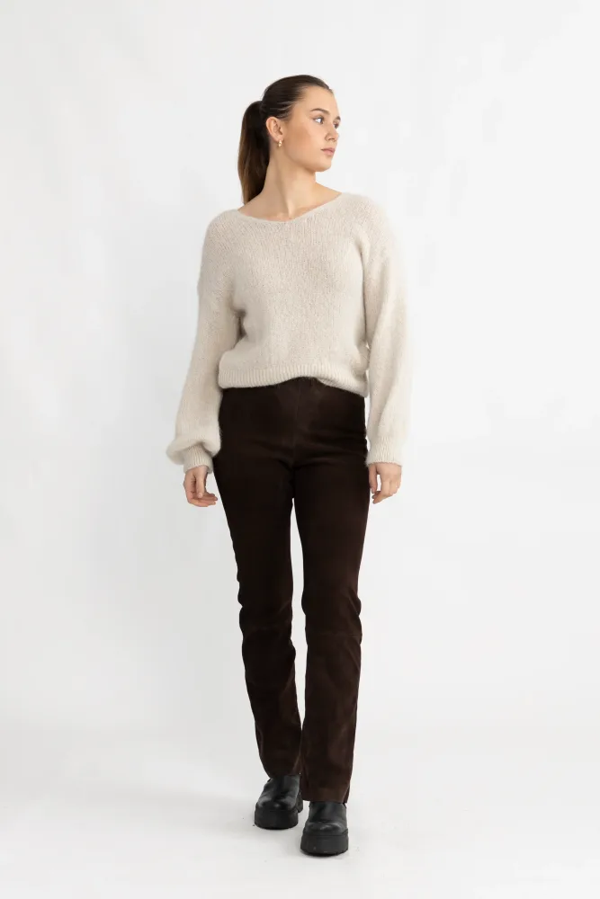 Linnea Trouser - Brown - Bilde 2