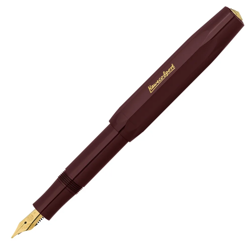 Kaweco Classic Sport Fyllepenn – F 0.7mm – Bordeaux Kaweco Classic Sport Fyllepenn – F 0.7mm – Bordeaux