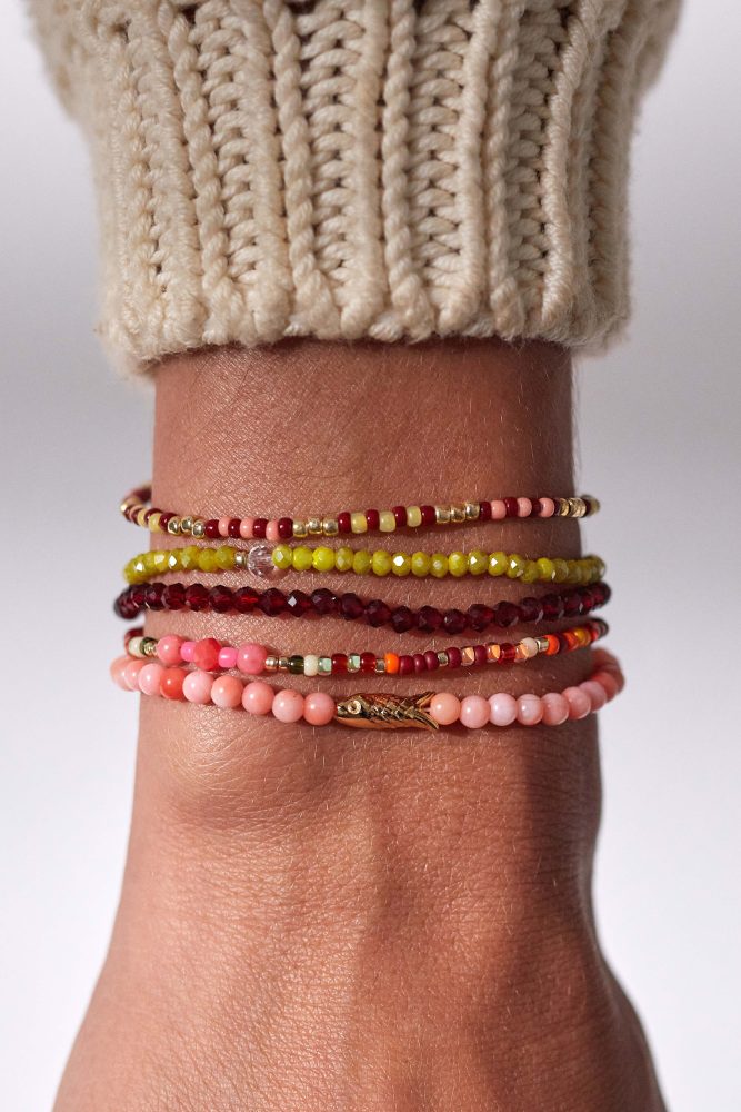Tan Line Bracelet - Deep Burgundy - Bilde 2