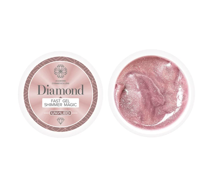 UV/LED FAST GEL SHIMMER MAGIC No. 1, 30 ML / 50 ML