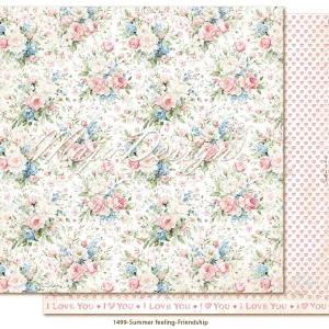 NYHET! Maja Design –  Summer feeling –  Friendship – 12 x 12″