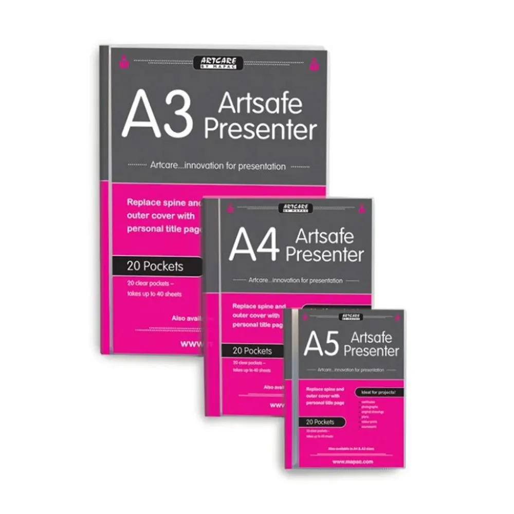 Mapac Artsafe m/20 lommer – A5