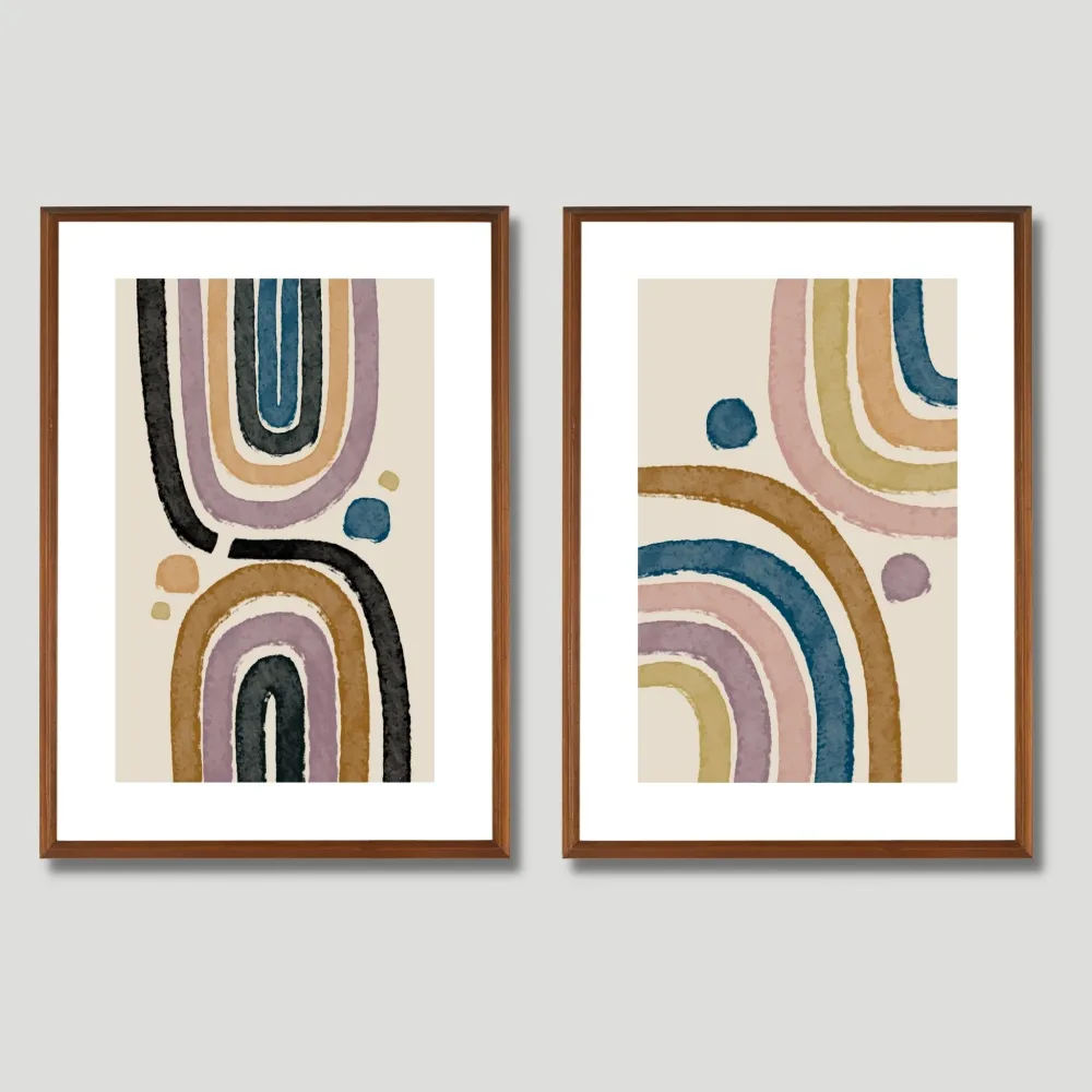 ABSTRACT LINES No1 - PLAKAT - Bilde 3