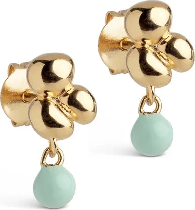 Nara Ball Earrings - Mint - Bilde 3