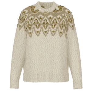 Yasela Ls Knit Pullover New – Perfectly Pale Multi Pattern