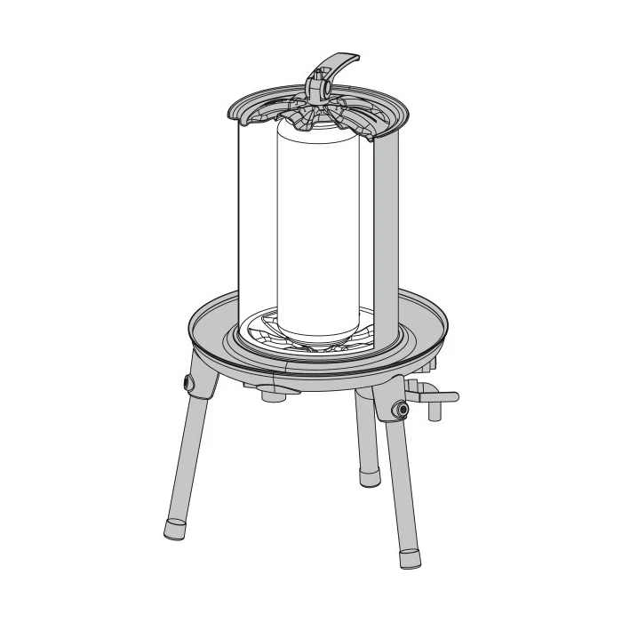 Speidel Hydropress 40L - Fruktpresse av rustfritt stål - Bilde 3