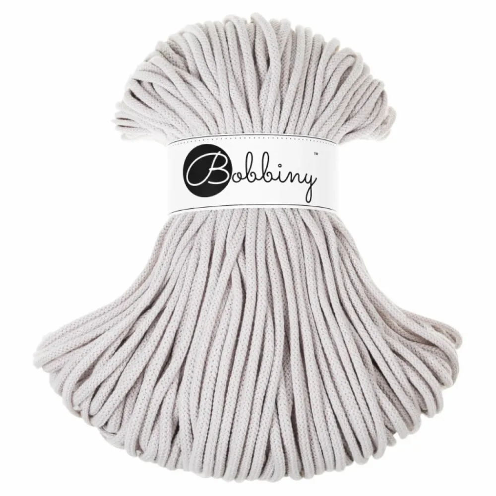 Bobbiny Braided Cord 5mm 100m – Moonlight Bobbiny Braided Cord 5mm 100m – Moonlight