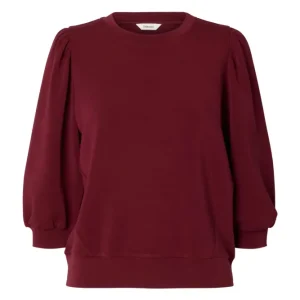 Tenny 3/4 Sweat Top – Tawny Port