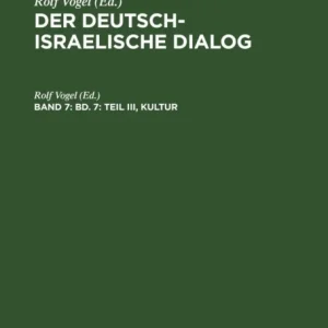 Bd. 7: Teil III, Kultur Bd. 7: Teil III, Kultur