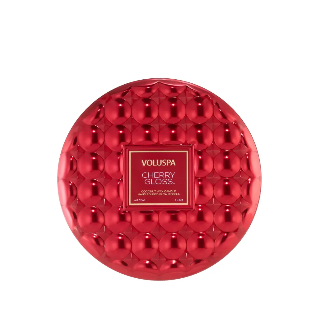 3 Wick Tin Candle – Cherry Gloss 3 Wick Tin Candle – Cherry Gloss
