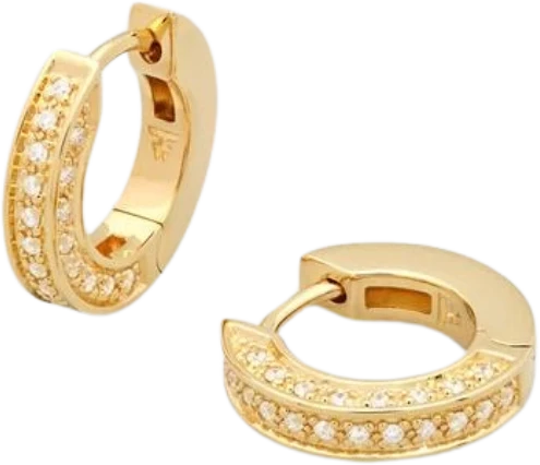 Nova Hoops Small - Gold - Bilde 2