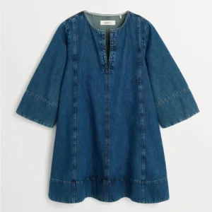 SKALL – PRE-ORDER Polly Dress – Washed Dark Blue