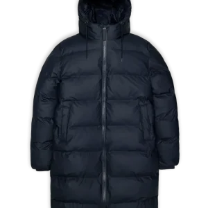 Alta Longer Puffer Jacket – Navy