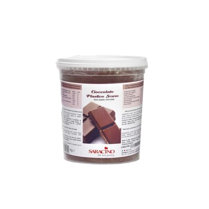 Saracino Modelleringssjokolade -Mørk- 1kg