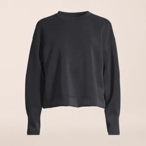 Peachy Crew Neck – Almost Black