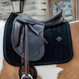 Kentucky Saddle Pad Velvet Pearls Dressage Kentucky Saddle Pad Velvet Pearls Dressage