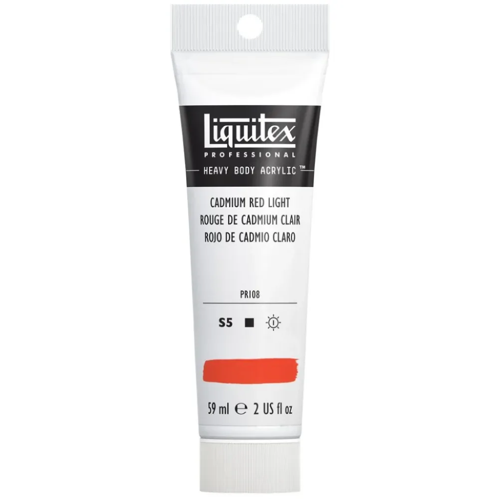 Liquitex Heavy Body 59 ml - 152 Cadmium Red Light S5