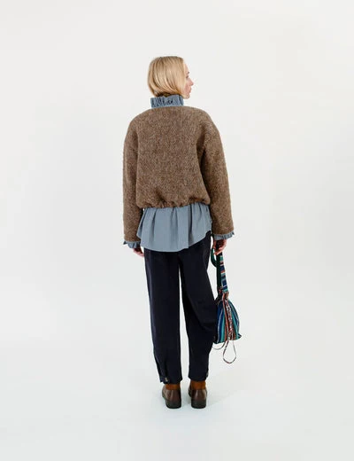 APOF - Annemonne Blouse - Grey Stripe - Bilde 3