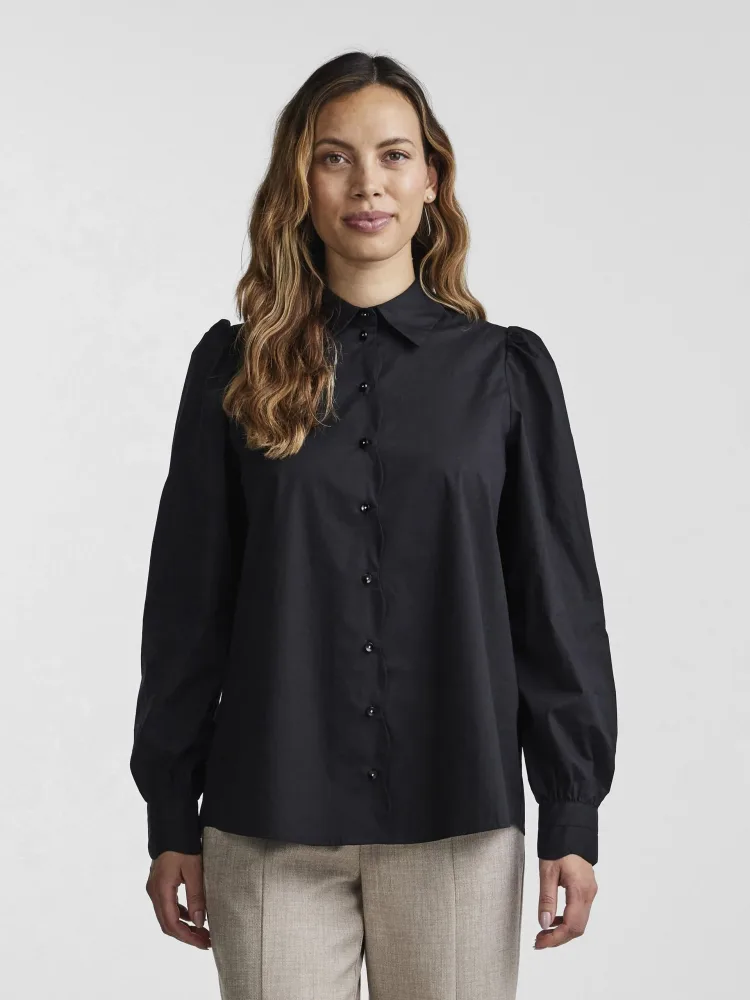 Yascrispa LS Shirt - Black - Bilde 2
