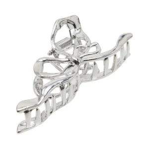 Pico Copenhagen – Petit Metallic Bow – Shiny Silver