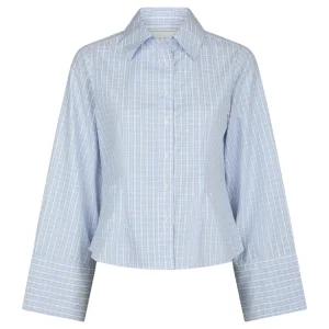 Rosa Light Check Shirt – Light Blue Rosa Light Check Shirt – Light Blue