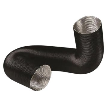 TILLUFTSSLANGE TOLMER SORT Ø100MM 1M TILLUFTSSLANGE TOLMER SORT Ø100MM 1M