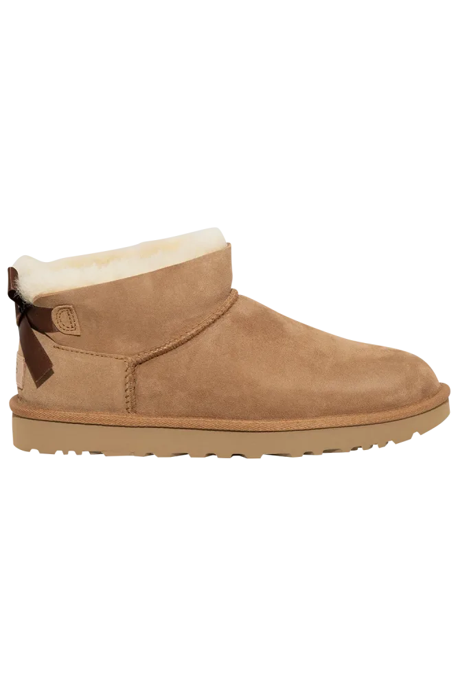 W Ultra Mini Bailey Bow - Chestnut