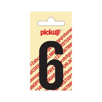 NUMMER PICKUP NOBEL 6 60 MM SVART NUMMER PICKUP NOBEL 6 60 MM SVART